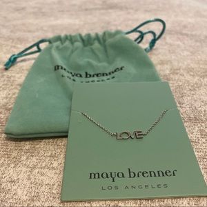 Maya Brenner Love Bracelet- White